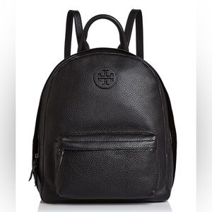 Tory Burch black leather backpack
